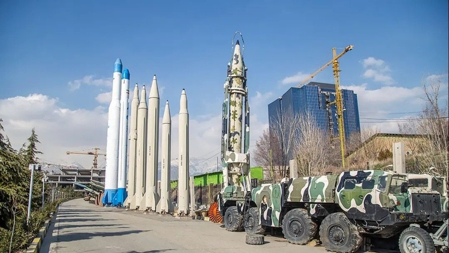 Bảo tàng Thánh Chiến ở Tehran, Iran là nơi lưu giữ nhiều dấu ấn quân sự của quốc gia này.