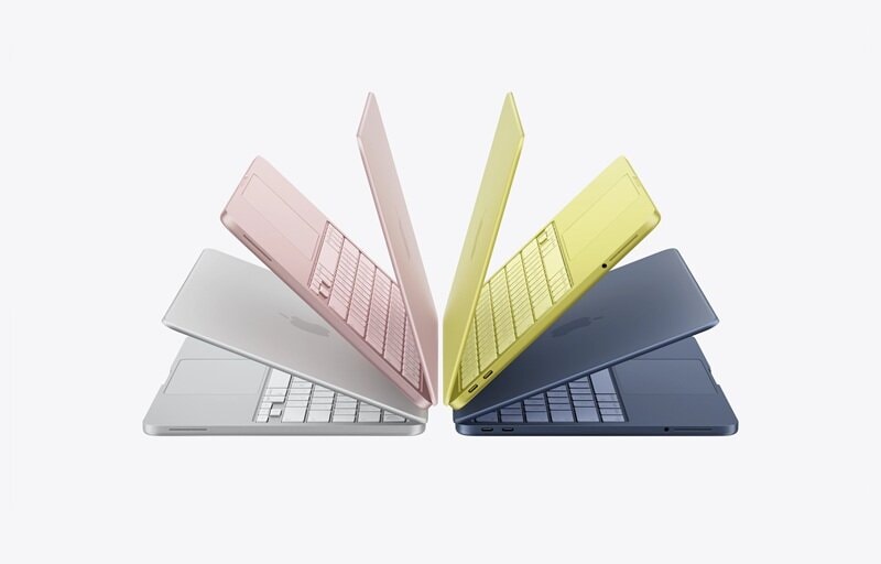Các phiên bản màu sắc của MacBook Neo
