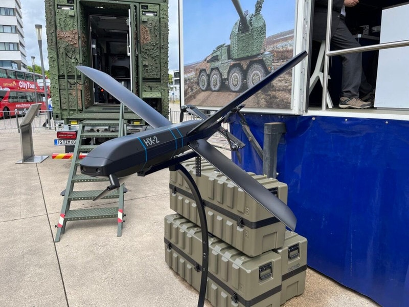 Xác UAV trên chiến trường