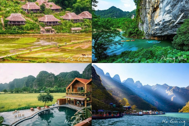 Vẻ đẹp hùng vĩ của núi non miền Bắc Việt Nam.