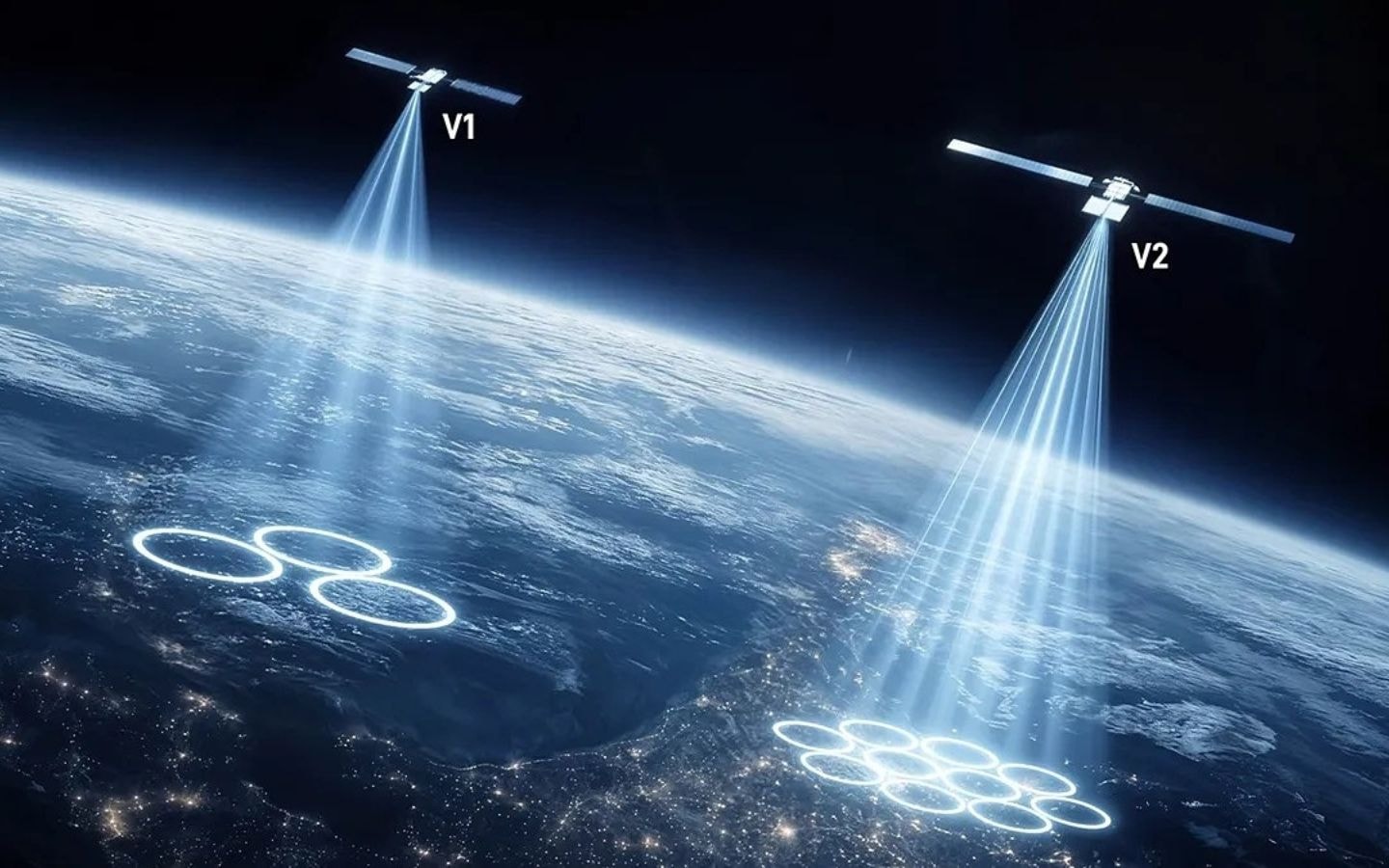 Hệ thống vệ tinh Starlink V2 của SpaceX hứa hẹn mang đến tốc độ 5G từ không gian