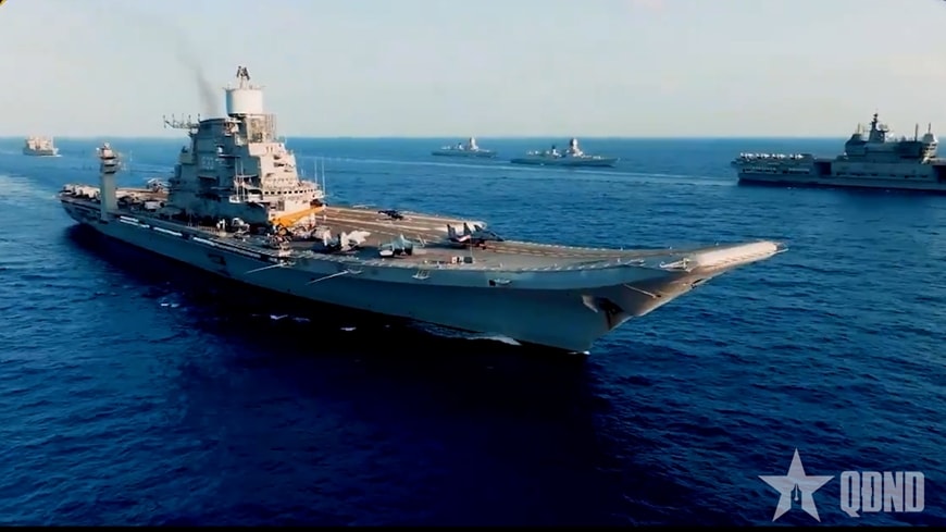 INS Vikrant trong Diễn tập Hải quân Đa phương MILAN 2026