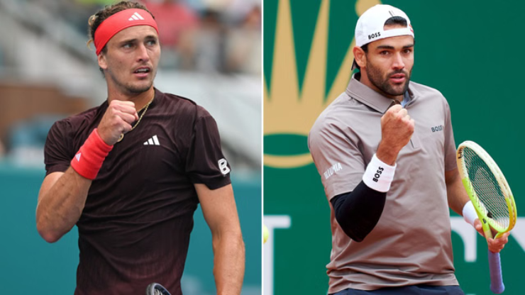 Zverev và Berrettini tái đấu tại vòng 2 Indian Wells