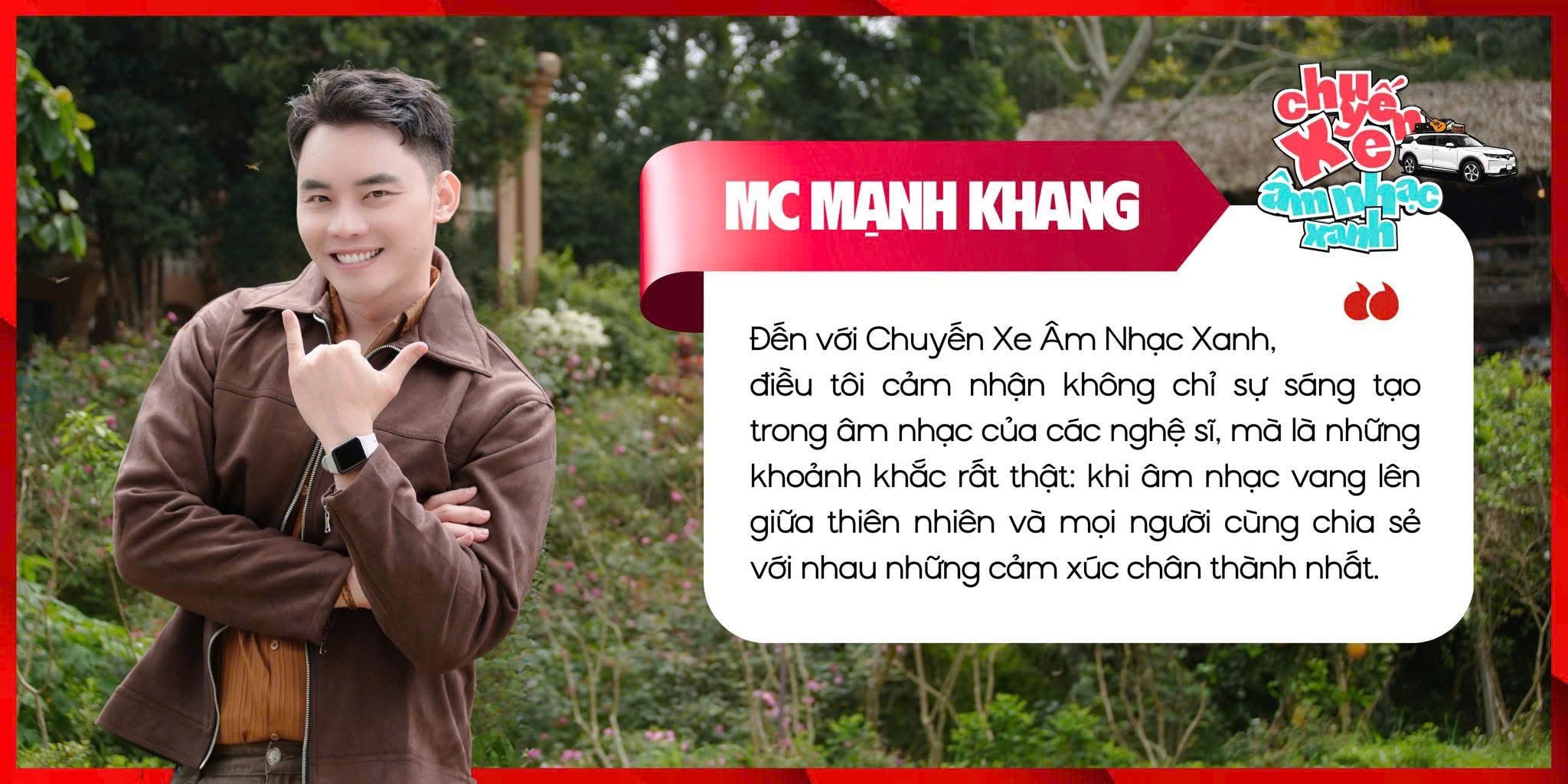 Hai MC Mạnh Khang và Phí Linh trong tập đầu tiên của mùa 2 nhìn lại những kỷ niệm cũ.