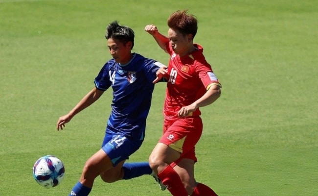 Tuyển nữ Việt Nam thua Đài Bắc Trung Hoa tại Asian Cup 2026
