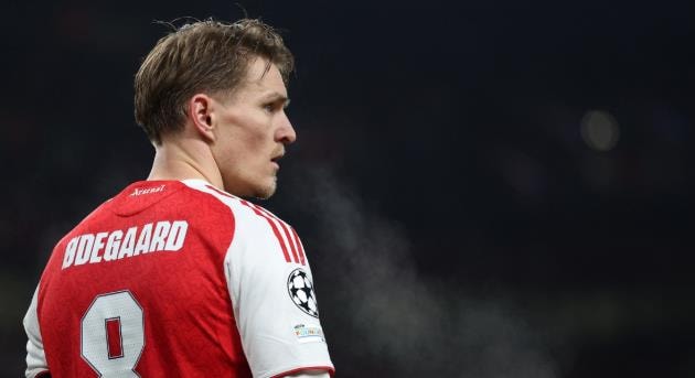 Tiền vệ Martin Odegaard của Arsenal đang là mục tiêu theo đuổi của Juventus.