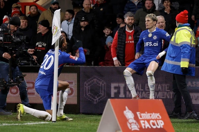 Alejandro Garnacho thi đấu bùng nổ trong màu áo Chelsea tại vòng 5 FA Cup.