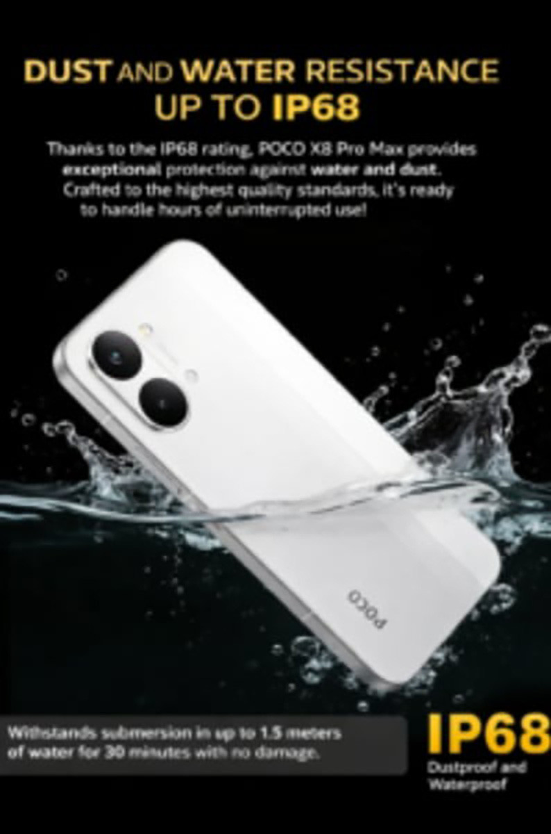 Thiết kế camera POCO X8 Pro Max