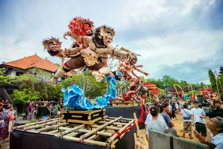 Toàn cảnh đảo Bali tĩnh lặng trong ngày lễ Nyepi
