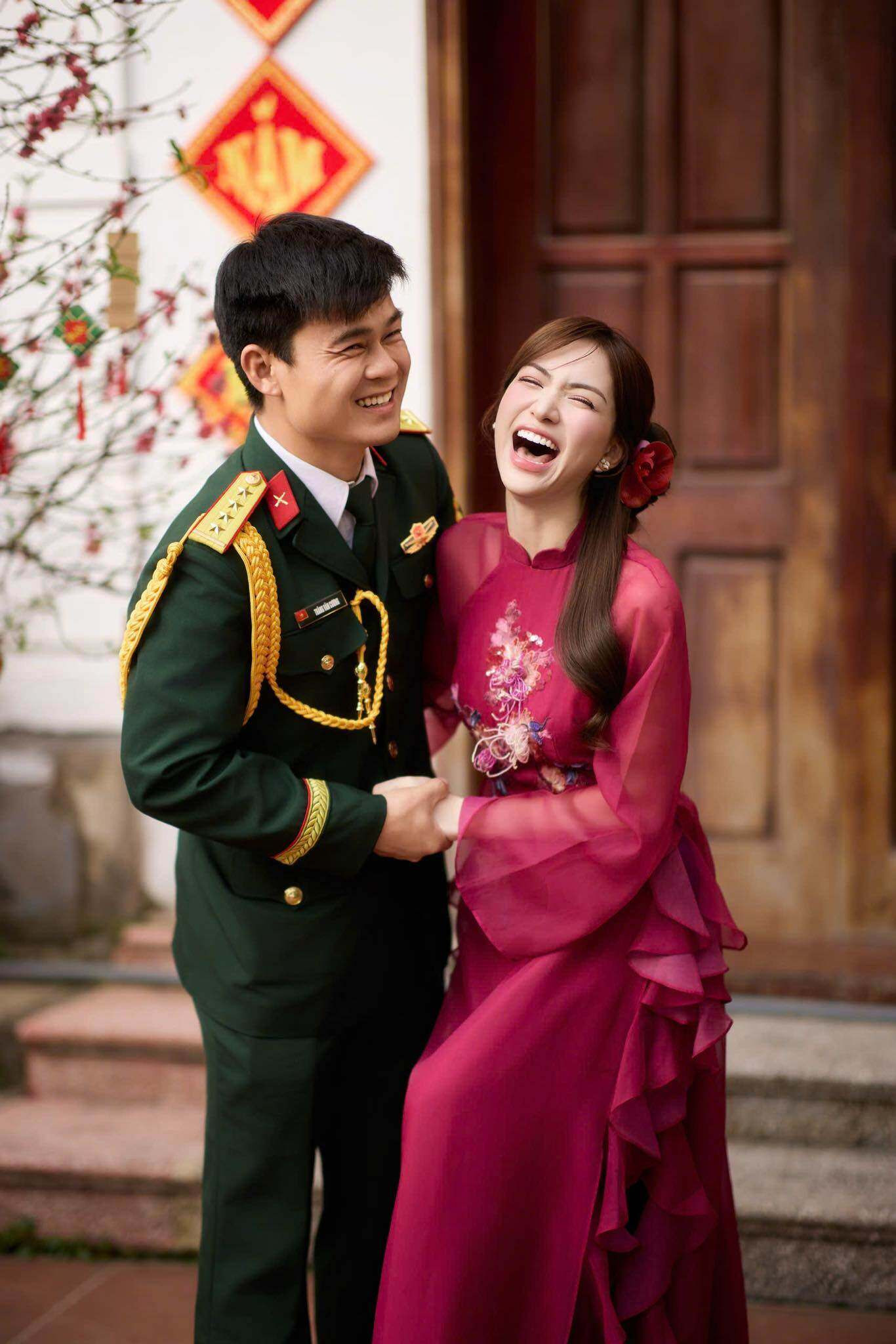 Đại úy Thăng Văn Cương được gia đình vợ sắp cưới nhận xét là người tốt, vững chãi.