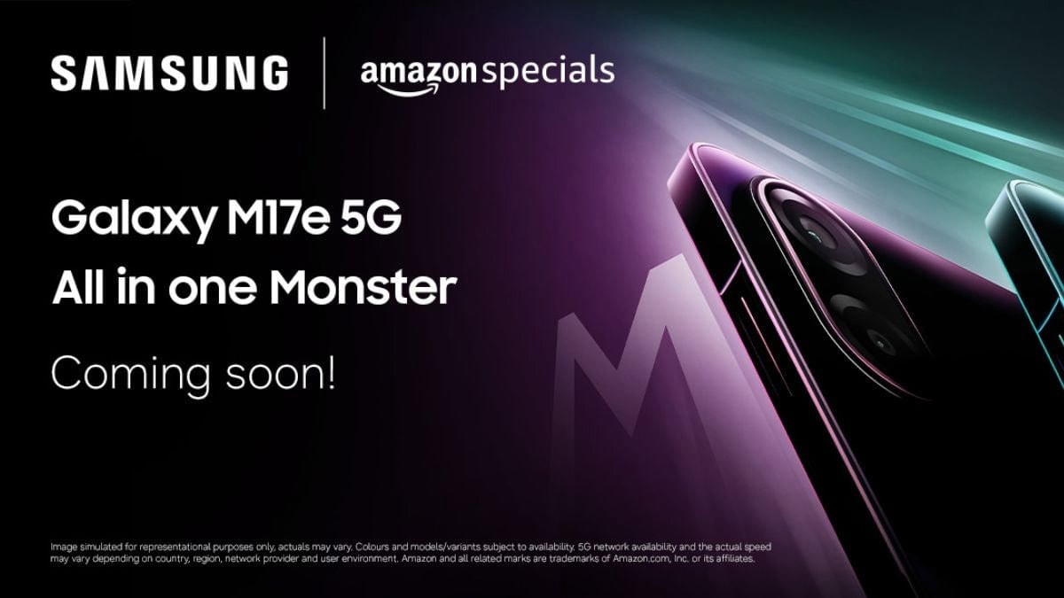 Samsung chia sẻ thông tin về Galaxy M17e 5G trên Amazon Ấn Độ