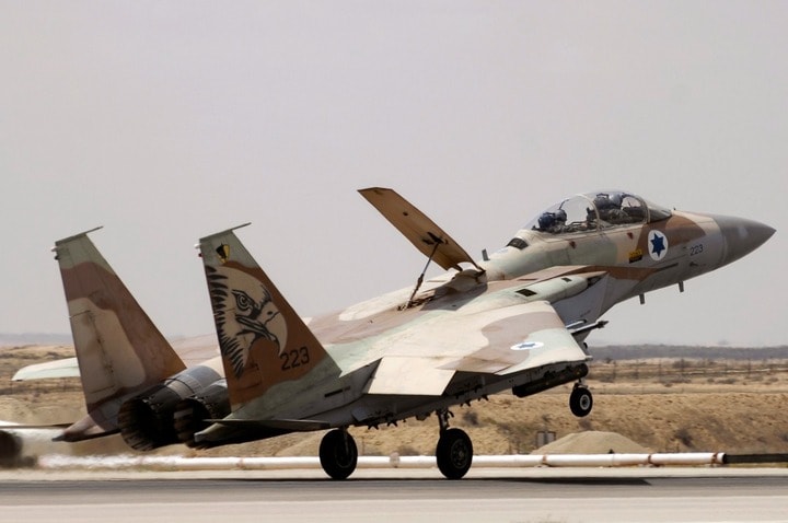 Tiêm kích F-15I của Israel trong chiến dịch tấn công Iran 2026