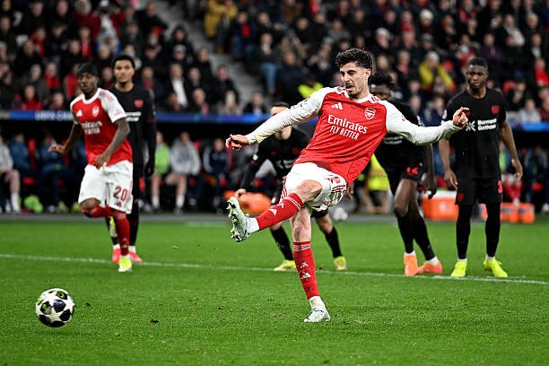 Kai Havertz ghi bàn quyết định trên chấm phạt đền
