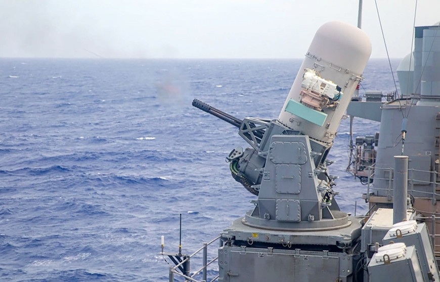 Hệ thống CIWS Phalanx trên tàu chiến Hải quân Mỹ