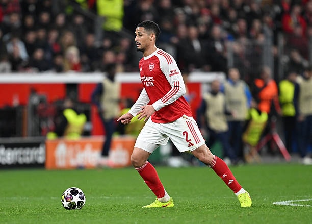 William Saliba duy trì sự tập trung trước sức ép