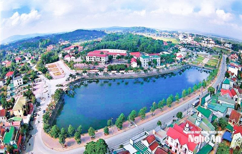 Một góc xã Đại Đồng. 