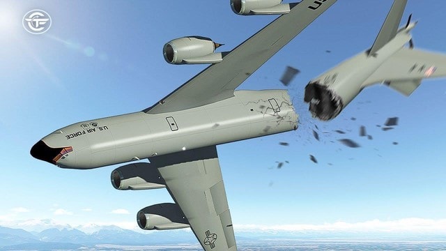 Máy bay tiếp dầu KC-135 Stratotanker của quân đội Mỹ gặp nạn tại Iraq