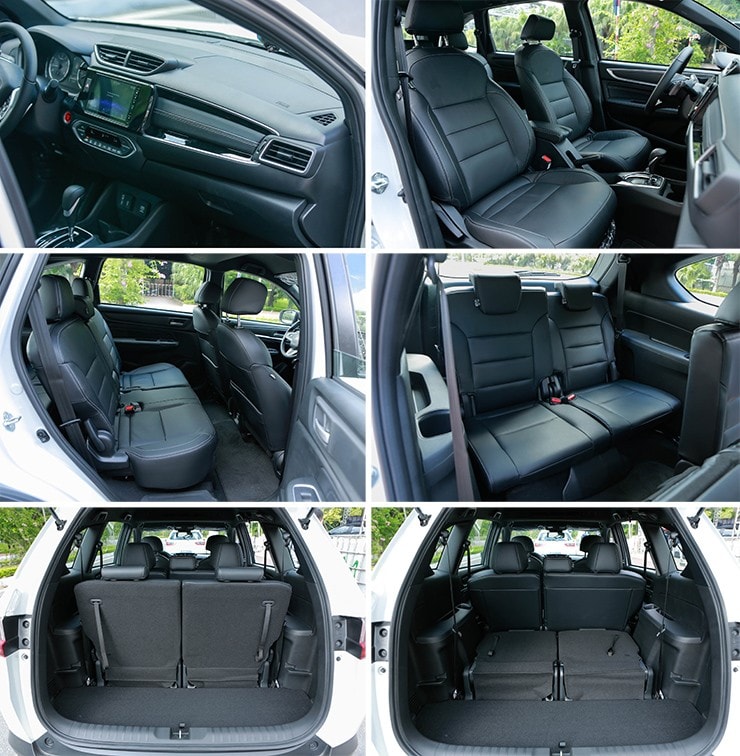 Cấu trúc 3 hàng ghế trên Honda BR-V 2026