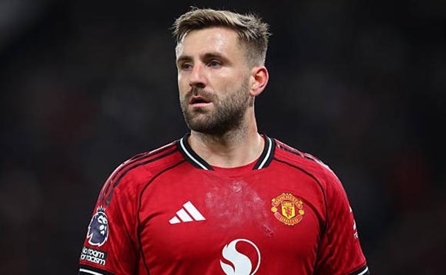 Luke Shaw đóng vai trò then chốt trong đội hình Manchester United đối đầu Aston Villa
