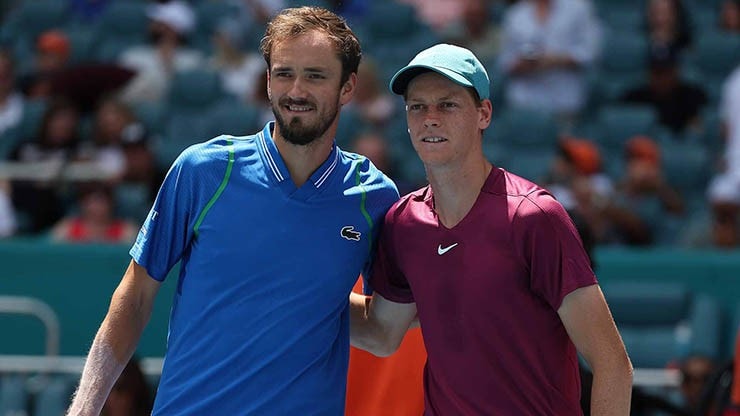Medvedev và Sinner so tài hấp dẫn tại chung kết Indian Wells 2026