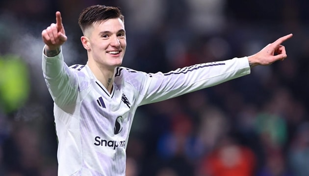 Benjamin Sesko đang trở thành niềm hy vọng mới trên hàng công của Manchester United.