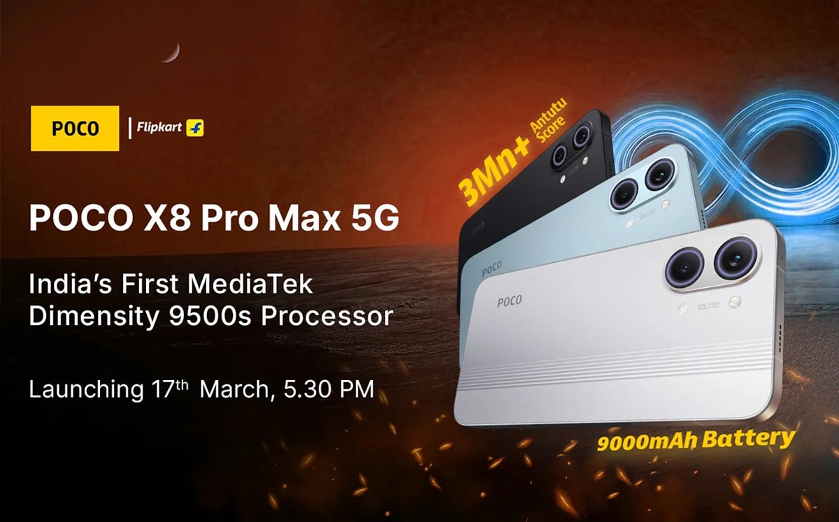 Dòng POCO X8 Pro sẽ ra mắt vào cuối ngày hôm nay