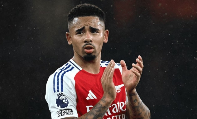 Gabriel Jesus không còn mang đến những đóng góp vào thành tích chung của Pháo thủ.