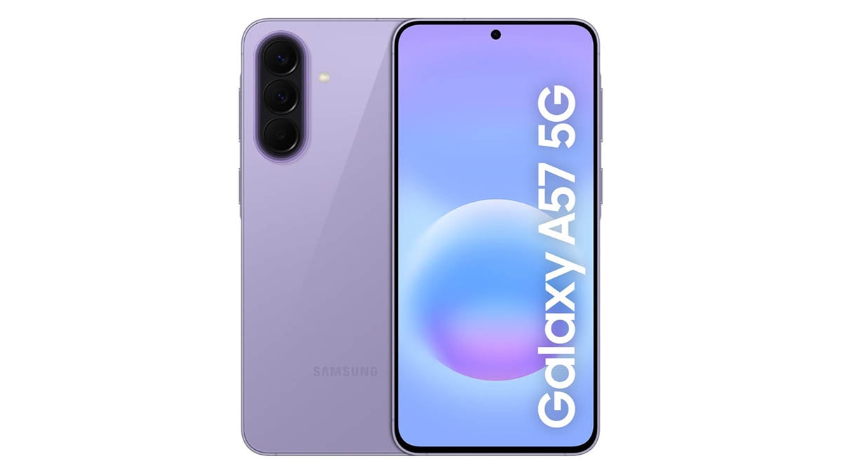 Galaxy A57 màu Lilac