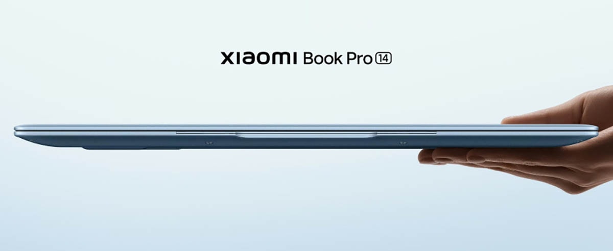 Thân máy mỏng nhẹ của Xiaomi Book Pro 14