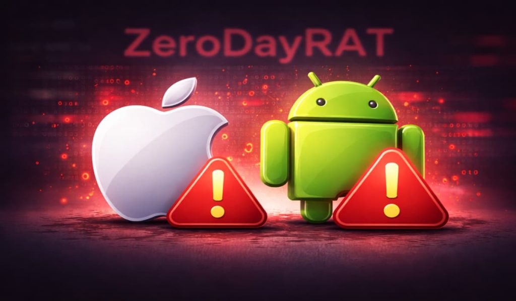Khác với nhiều loại mã độc chỉ nhắm vào một hệ điều hành, ZeroDayRAT có khả năng hoạt động trên cả Android và iOS, bao gồm cả những phiên bản hệ điều hành mới nhất. Ảnh: Internet.