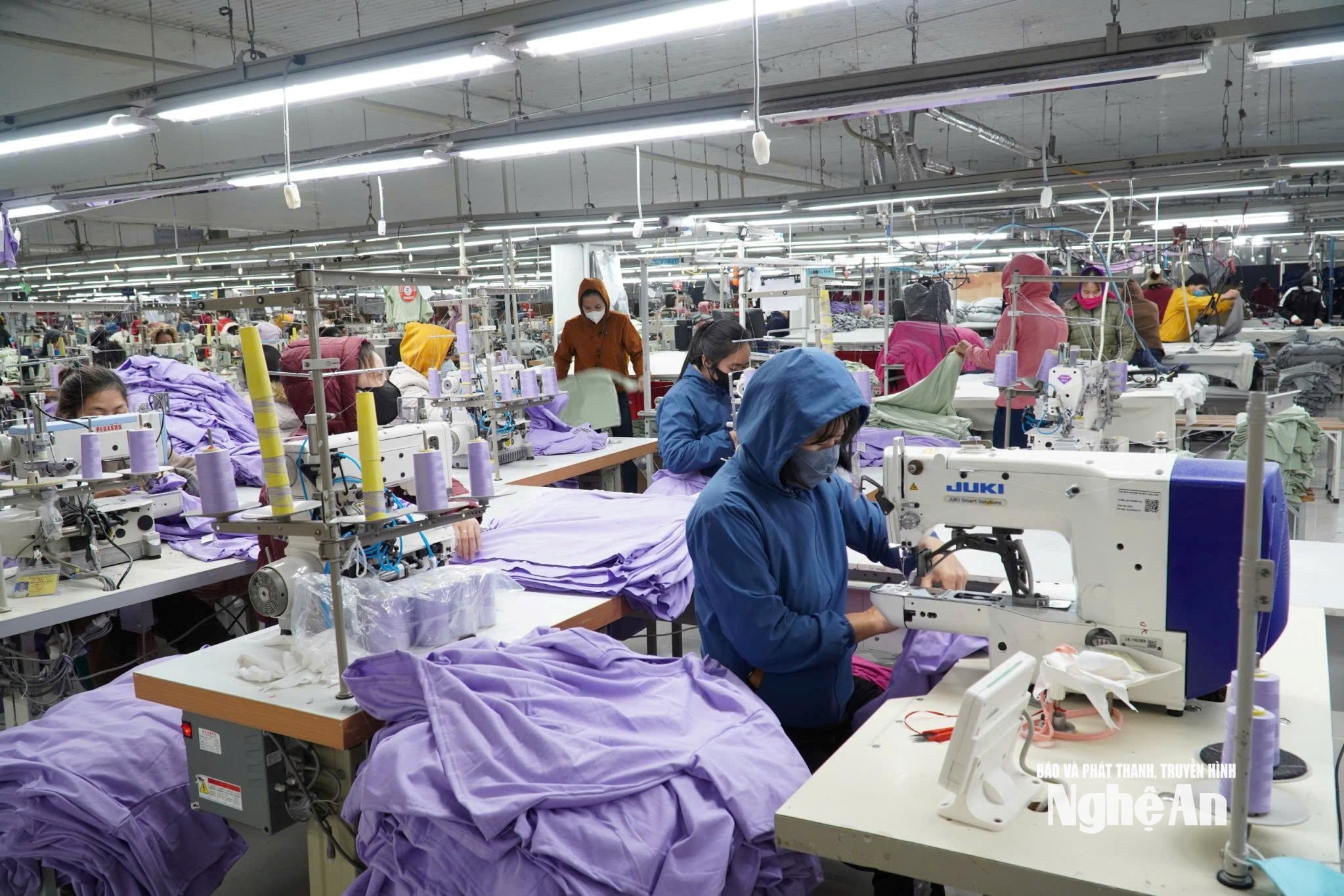 dệt may ổn định đơn hàng, tạo việc làm cho nhiều lao động
