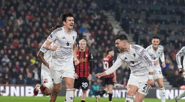 Harry Maguire thi đấu nỗ lực trong phần lớn thời gian trận đấu trước khi mắc sai lầm.