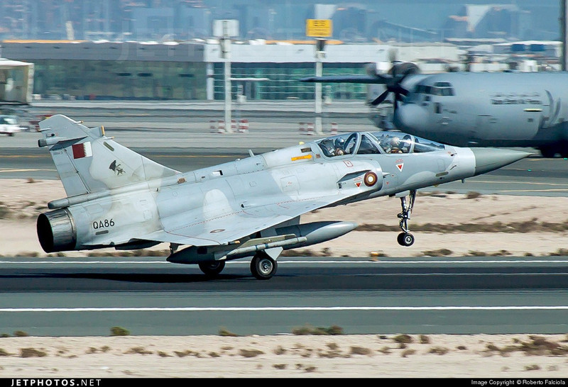 Qatar sở hữu 12 chiếc Mirage 2000 được mua từ thập niên 1990.