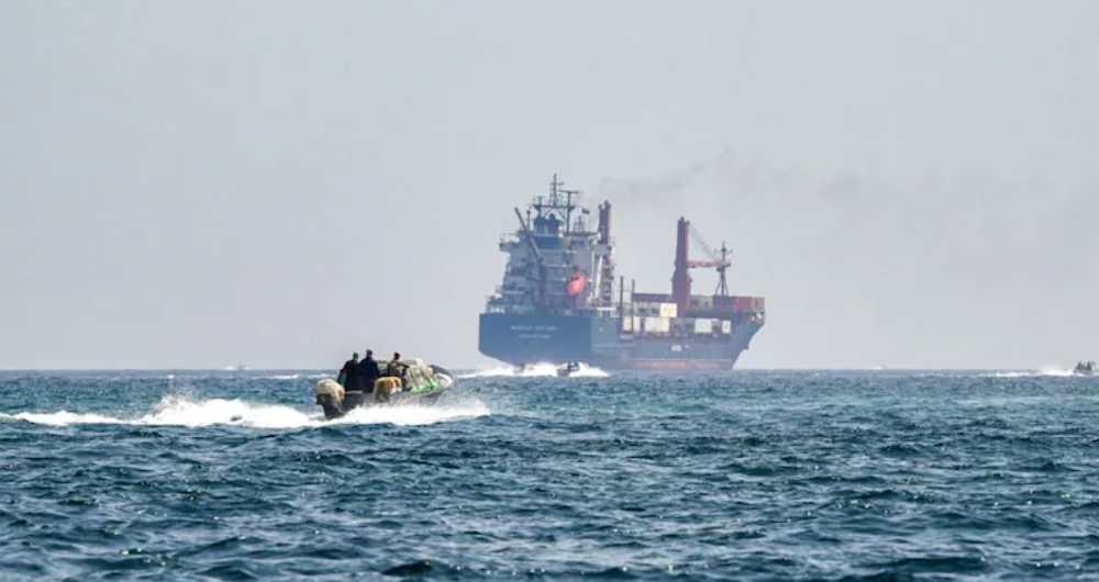 Eo biển Hormuz - Trung tâm chiến sự Trung Đông. Ảnh: AFP