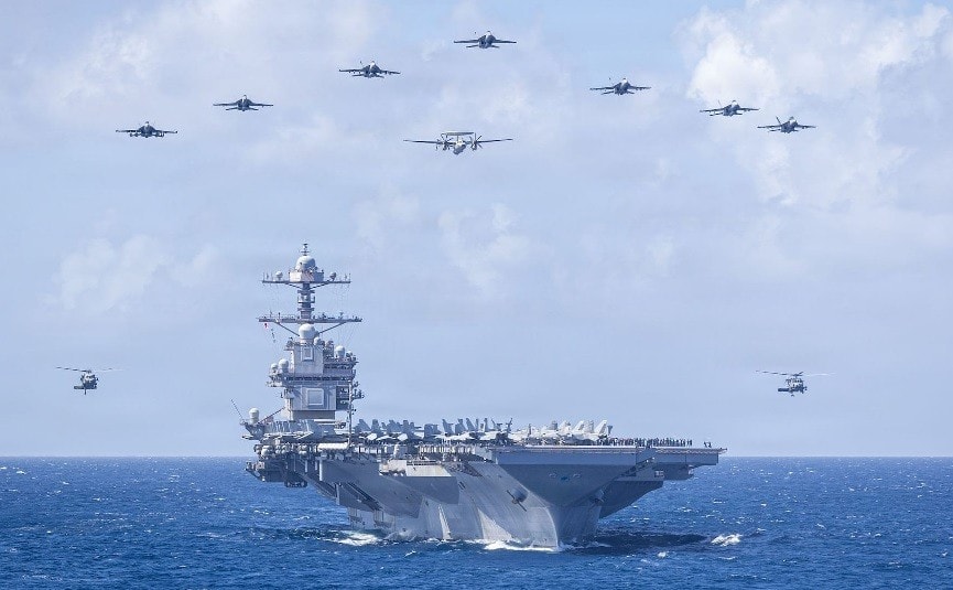 Tàu sân bay Gerald R. Ford rút khỏi chiến dịch chống Iran để sửa chữa trong 14 tháng