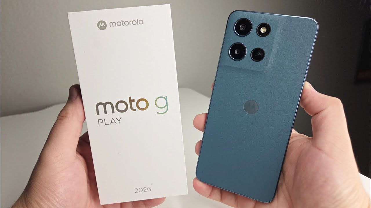 Motorola Moto G Play (2026): Giá rẻ nhưng pin ấn tượng. Ảnh: Internet