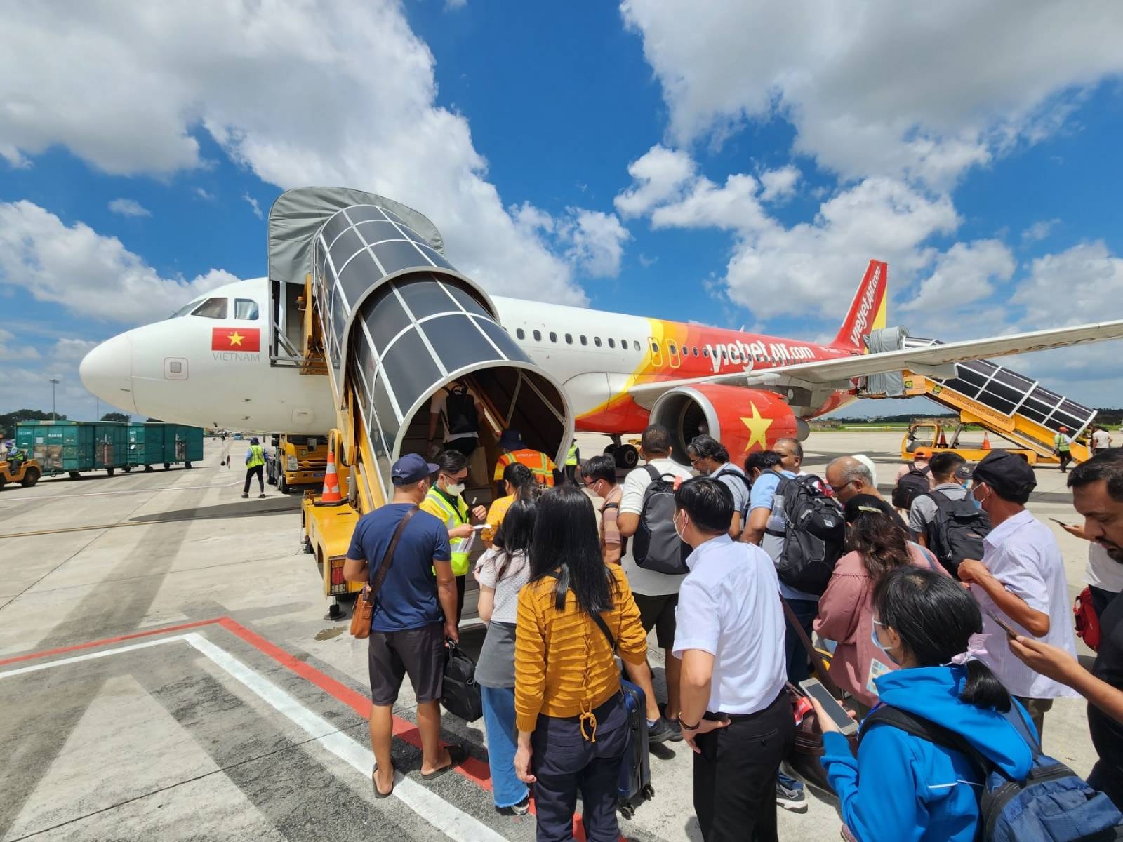Hành khách tại sân bay Ảnh minh họa hành khách tại sân bay