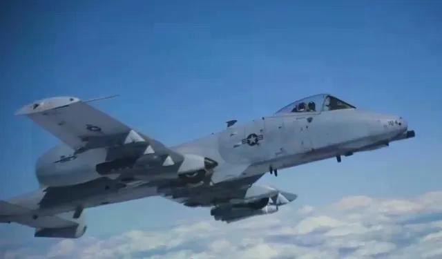 Cường kích A-10 của Không quân Mỹ đang thực hiện nhiệm vụ trên bầu trời Vịnh Ba Tư
