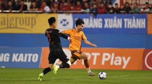 Nguyễn Minh Tâm là chân sút đầy hứa hẹn của HAGL trong mùa giải V.League 2025/26.