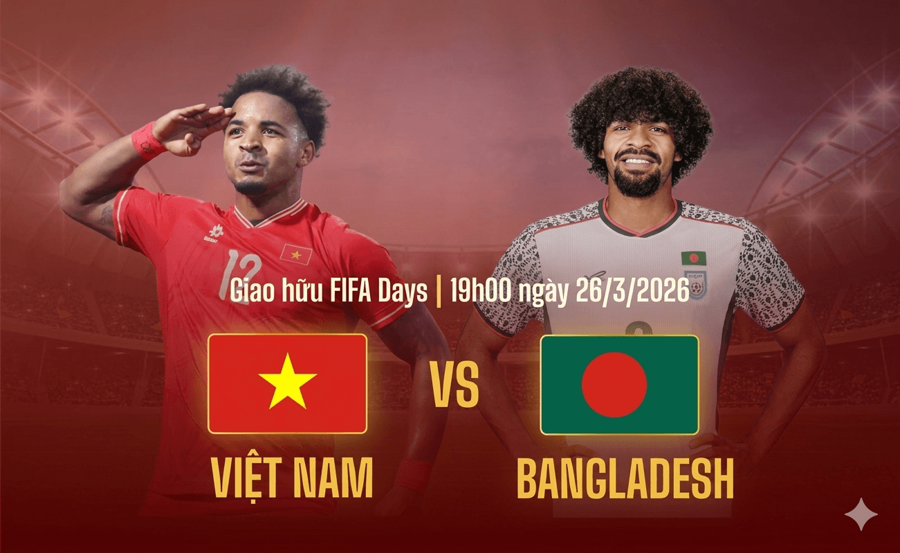Link VTV7 trực tiếp Việt Nam đấu với Bangladesh