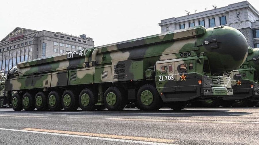 Tên lửa đạn đạo liên lục địa DF-41 của Trung Quốc