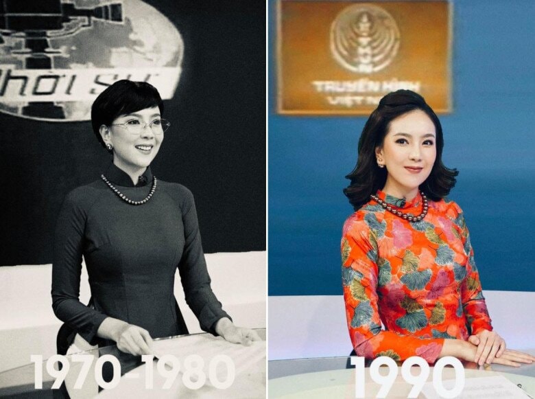 MC Mai Ngọc có nét đẹp thanh lịch, nhẹ nhàng.