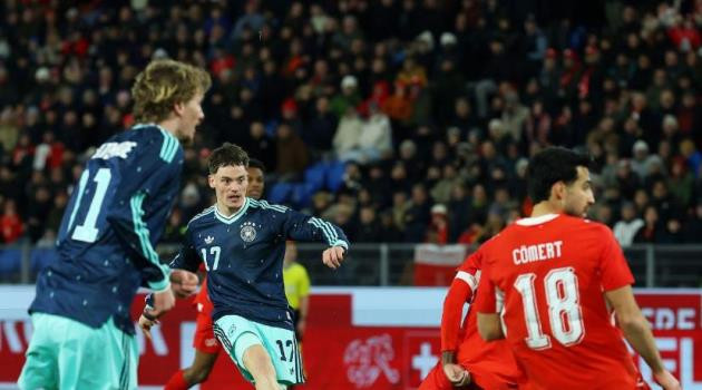 Florian Wirtz tỏa sáng rực rỡ với hai bàn thắng và hai đường kiến tạo cho đội tuyển Đức.