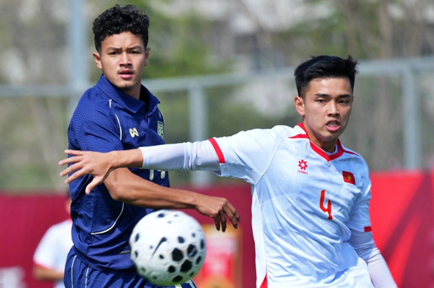 U23 Thái Lan ăn mừng chiến thắng trước U23 Việt Nam tại giải giao hữu CFA Team China 2026