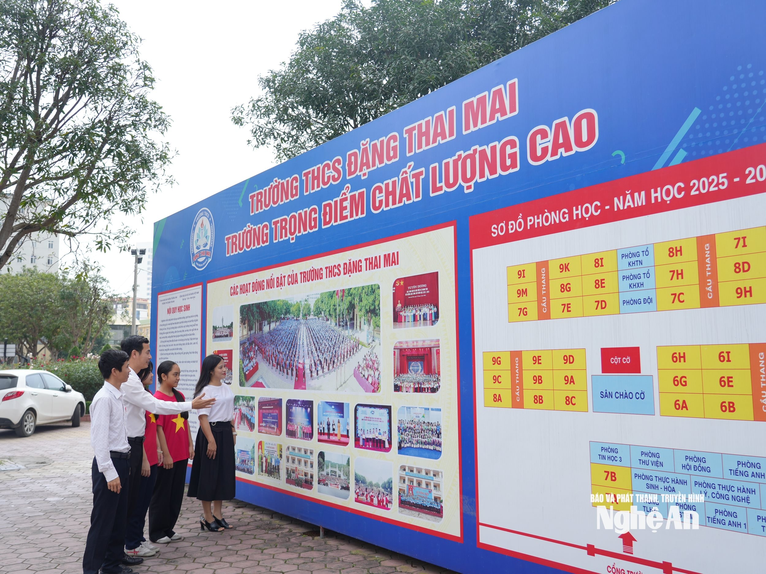 Trường THCS Đặng Thai Mai được chọn xây dựng trường trọng điểm chất lượng c
