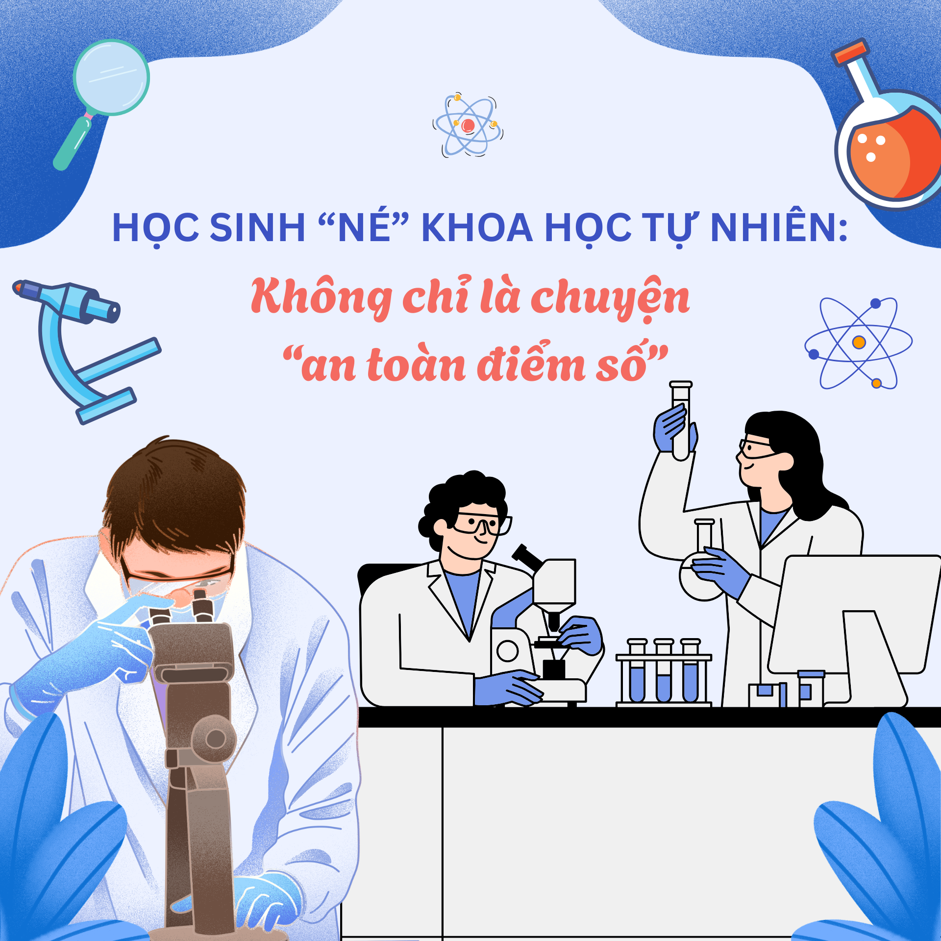 học sinh “né” khoa học tự nhiên