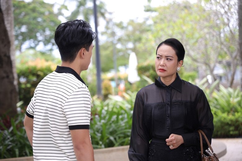 Võ Điền Gia Huy và Hồng Ánh đóng vai mẹ con trong phim.