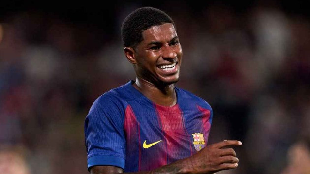 Marcus Rashford sẽ có nhiều cơ hội đá chính hơn tại Barcelona sau chấn thương của Raphinha.