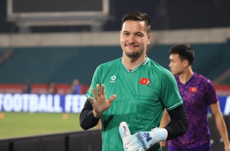 Thủ môn Nguyễn Filip được kỳ vọng trở lại đội hình xuất phát của tuyển Việt Nam.