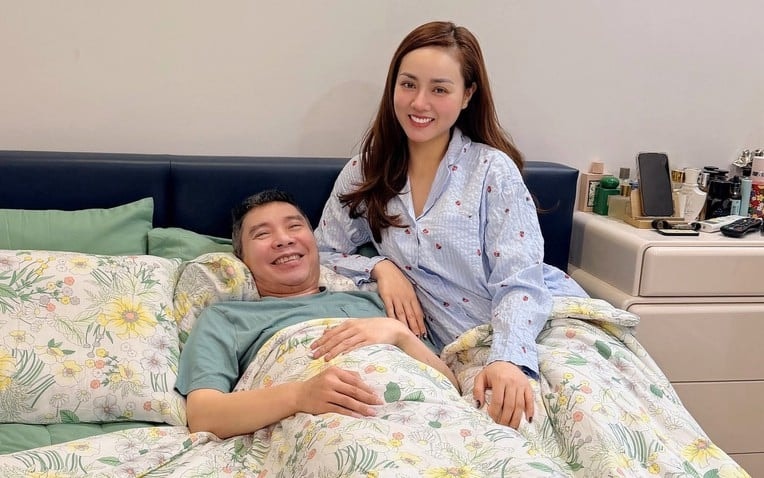 Nghệ sĩ Nhân dân Công Lý và Ngọc Hà kết hôn 5 năm. Ảnh: FBNV